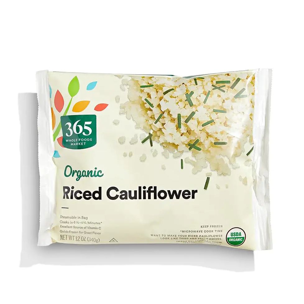 Pacchetto di cavolfiore riso biologico
